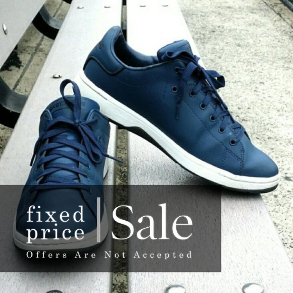 Skechers N-Blue Leather Alpha Lite Sproles 12 M507